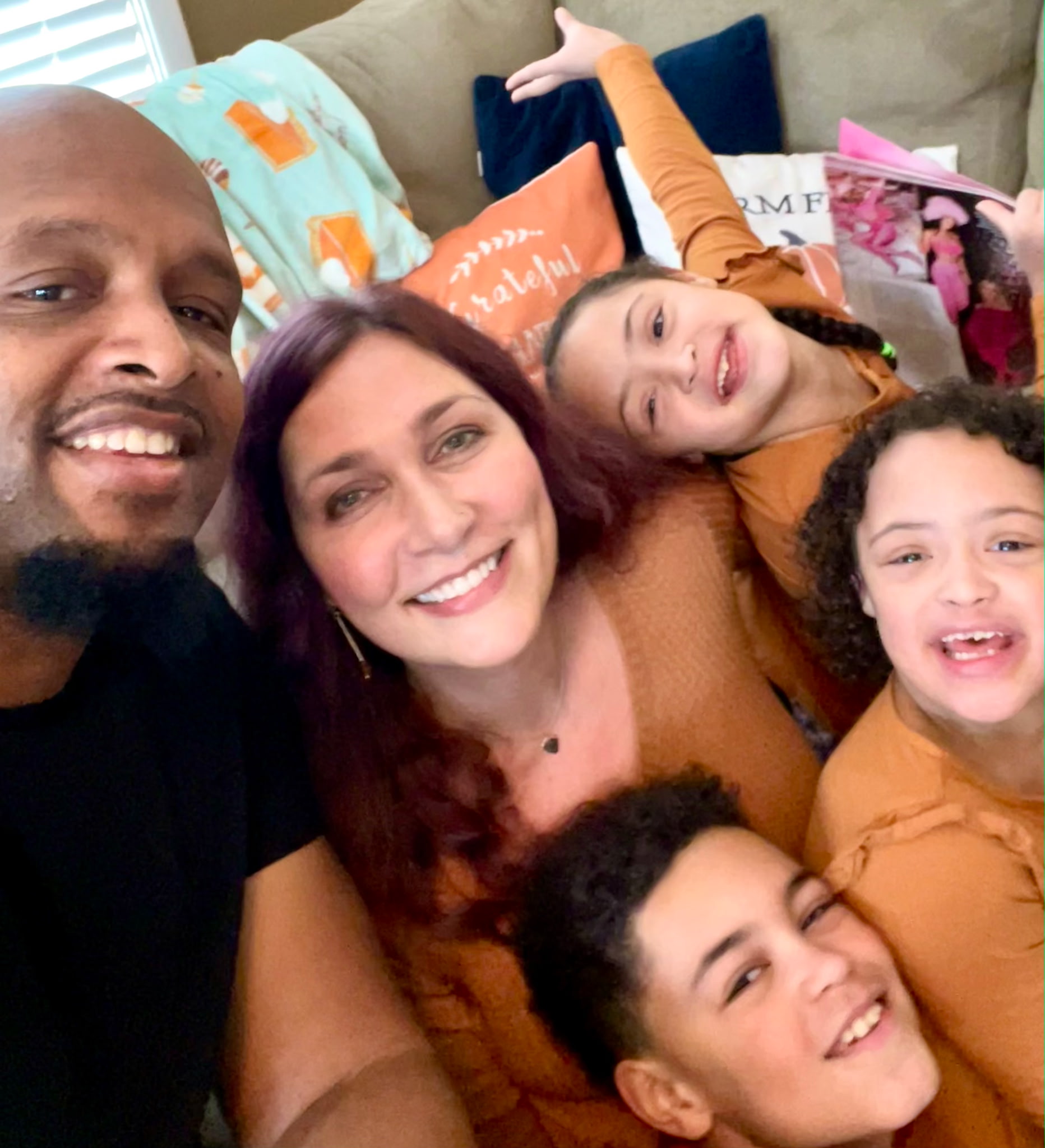 Campbell / Piedmonte family supported by Abbie's Angels